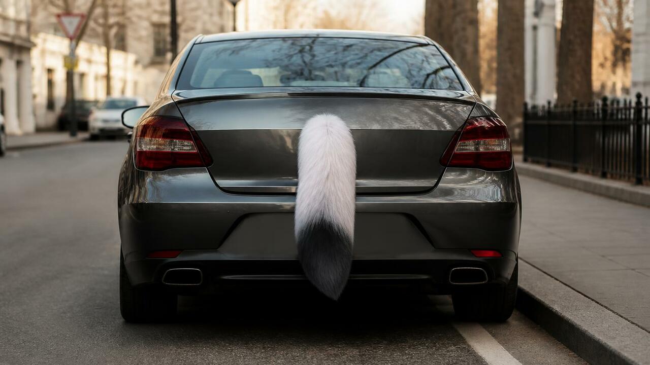 Автоэксперт Коган: китайские авто украшают подвижными меховыми хвостами К весне 2026 года на китайских автомобилях появ...