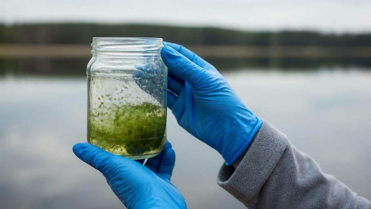 Проект школьников Заполярья по очистке водорослей — в финале экофорума Школьники Мурманской области с проектом очистки...