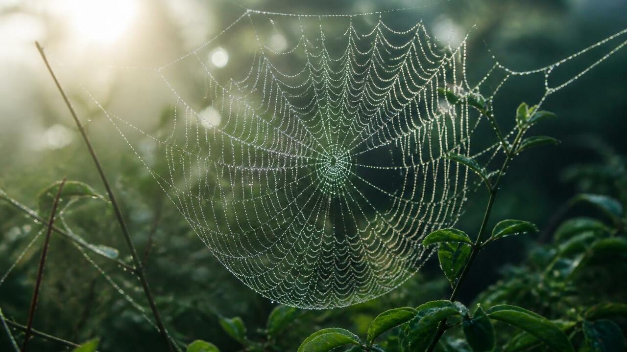 В Швейцарии пауки стали причиной ложных вызовов пожарных Пауки вида Larinioides sclopetarius плели паути...