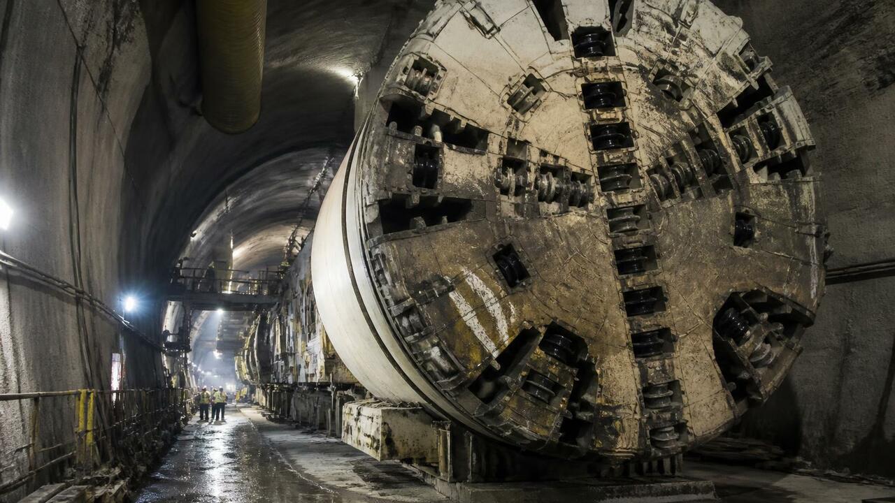 В китайском Цзинане открыли крупнейший в мире подводный щитовый тоннель В китайском Цзинане открыли крупнейший в мире п...
