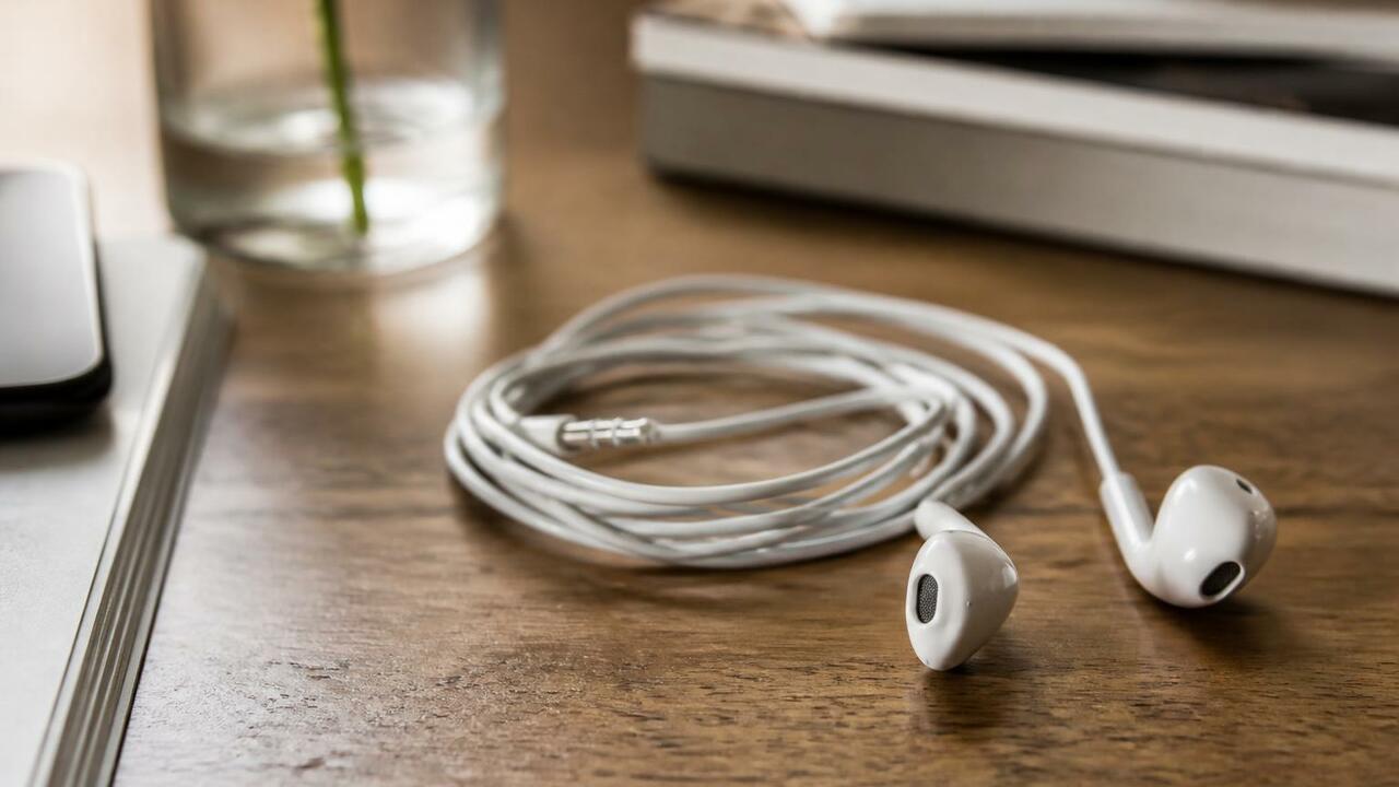 Проводные наушники Apple EarPods снова в моде. ...