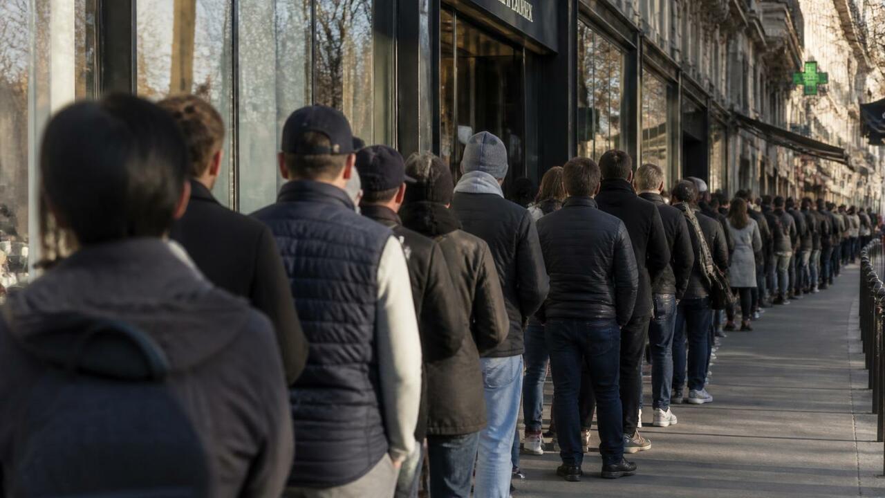 Очередь к магазину шведских конфет Bubs собралась в Хельсинки В Хельсинки 29 августа у нового магазина шведск...
