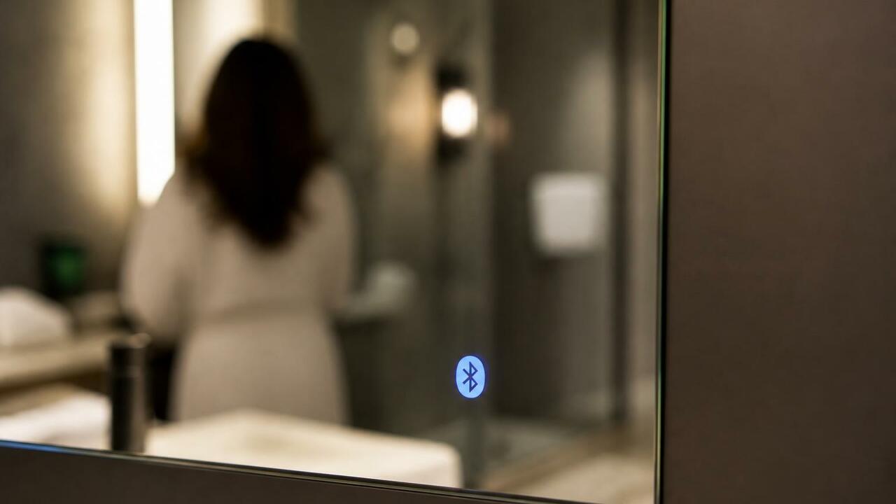 Bluetooth-зеркало в отеле: неожиданная функция и что она скрывает Bluetooth-зеркала в отелях становятся популярны...