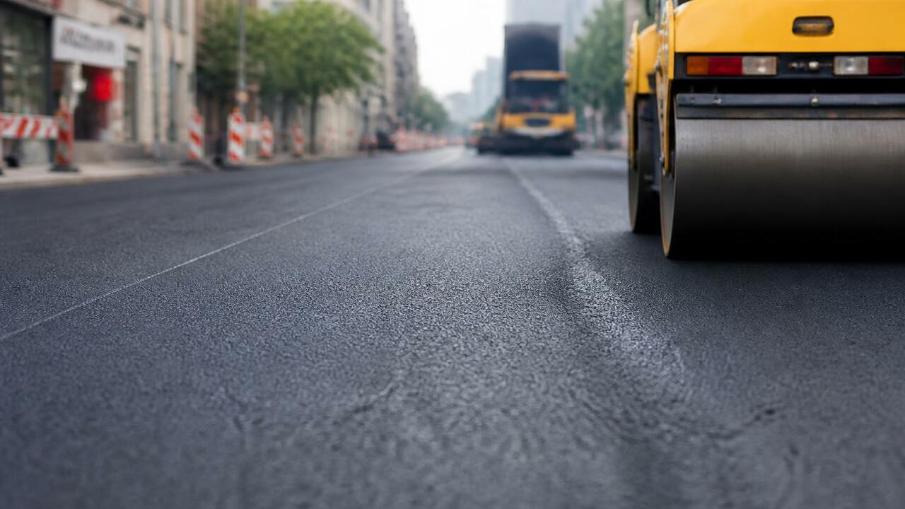 На улице Баумана в Мурманске обновят дорожное покрытие В Мурманске на улице Баумана обновят дорожное п...