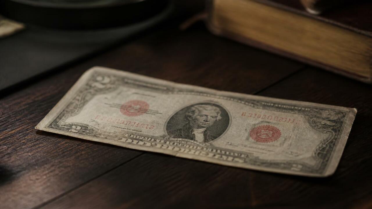 Мурманчанин продает редкую двухдолларовую купюру за 1,5 миллиона Мурманчанин продает редкую двухдолларовую купюр...