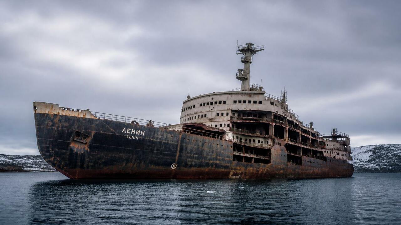 Корпус ледокола «Арктика» уйдет с молотка за 111,7 млн рублей Корпус атомного ледокола «Арктика» выставлен на...