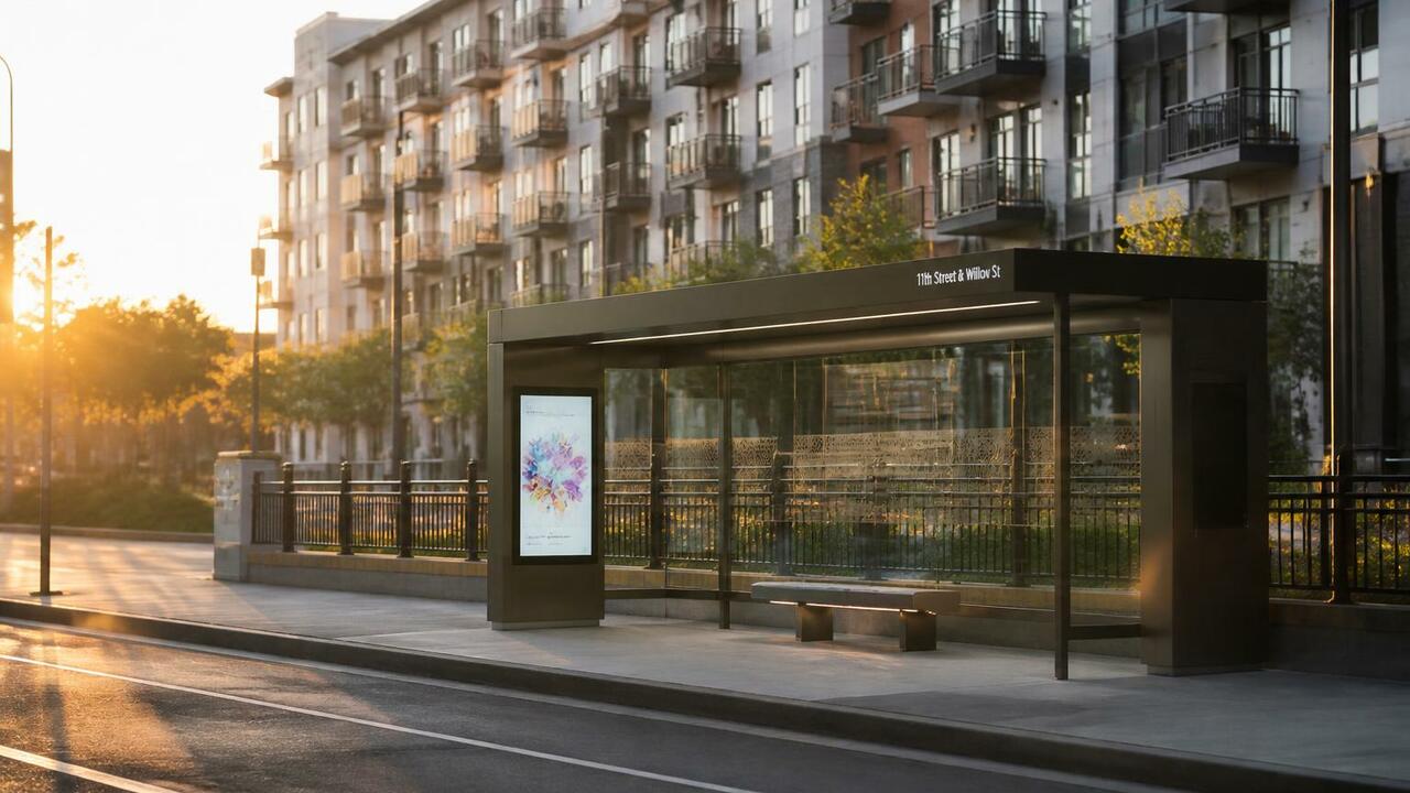 В Мурманске на Папанина появилась новая остановка В Мурманске на улице Папанина у дома №34 устано...