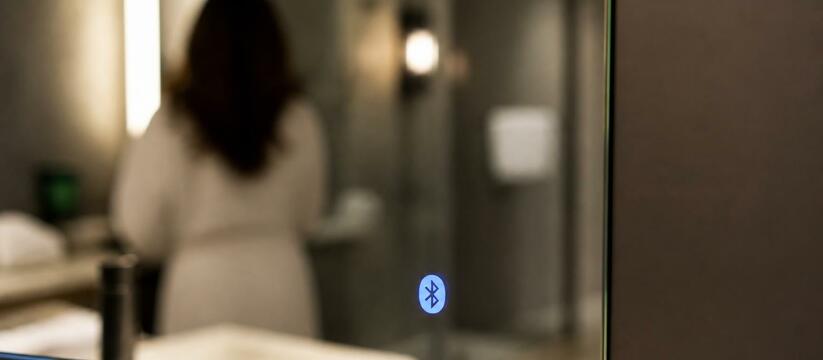 Bluetooth-зеркала в отелях становятся популярны...