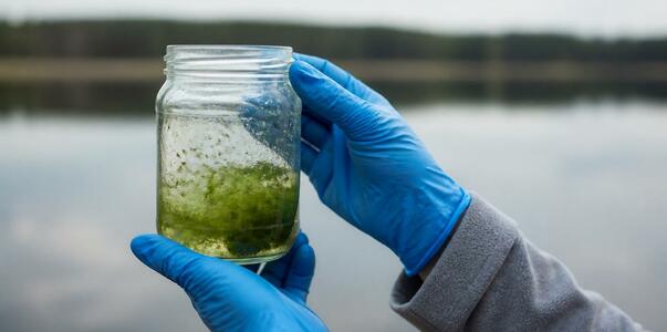 Проект школьников Заполярья по очистке водоросл...