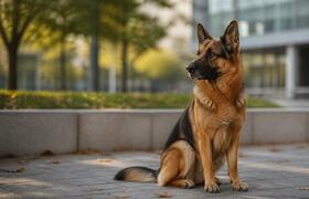 Служебной овчарке Харди из полиции Мурманска ищ...