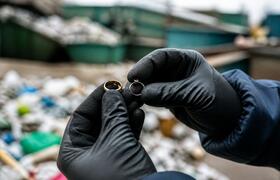 Мусорщики отыскали два фамильных кольца в девят...