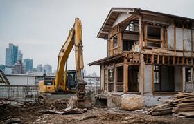 В Мурманске за день снесли три ветхих дома