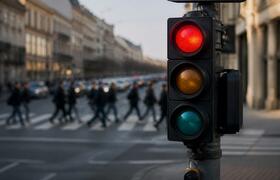 В центре Мурманска заработали два новых светофора